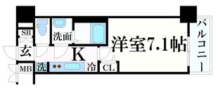 兵庫駅 徒歩5分 10階の物件間取画像